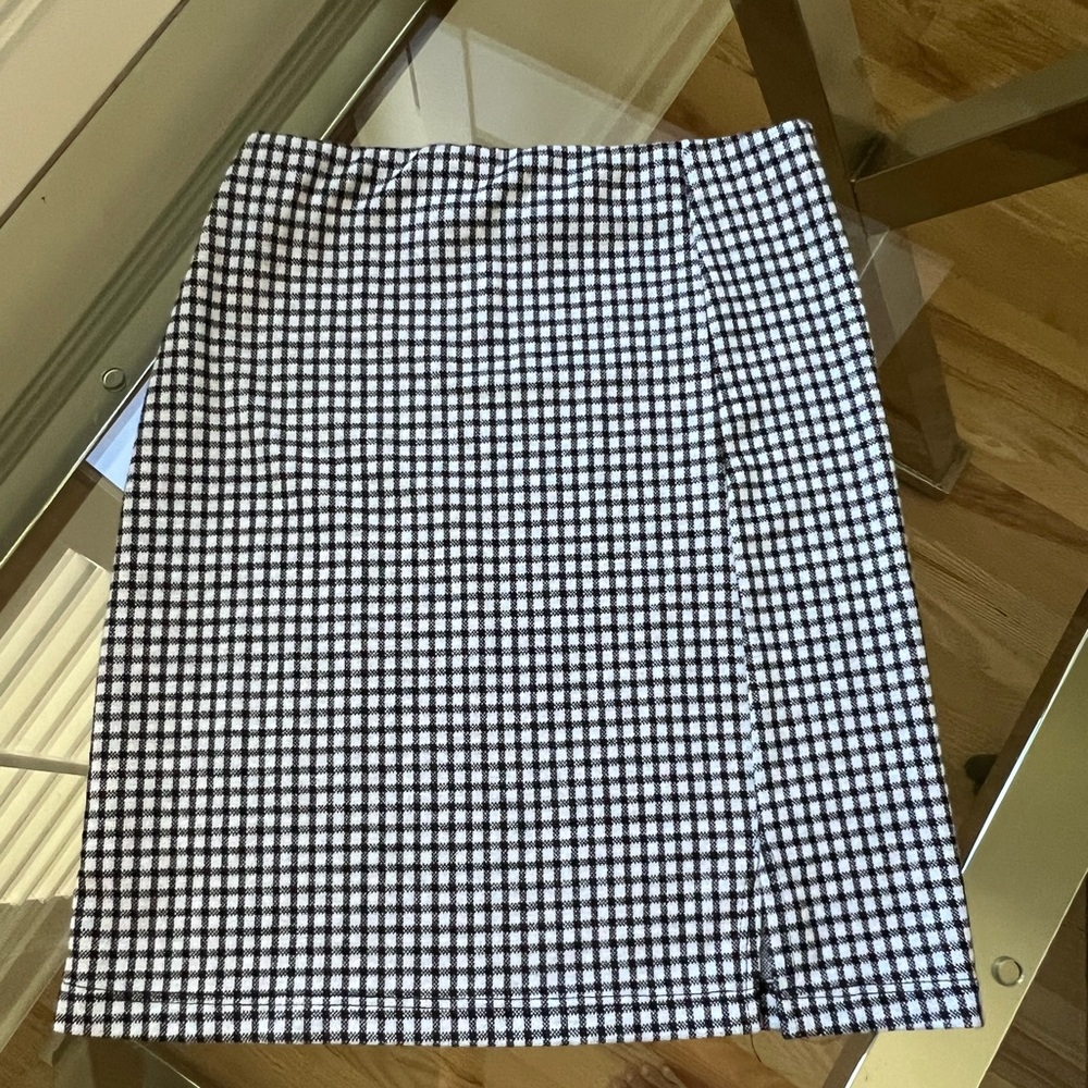 Trendy Plaid Skirt